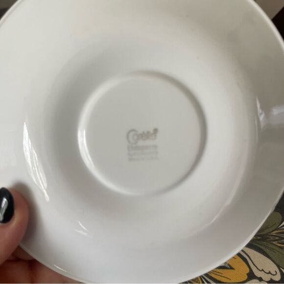 Vintage Corelle by Corning Spring Blossom Crazy Daisy Cup and Saucer Set - Picture 2 of 6